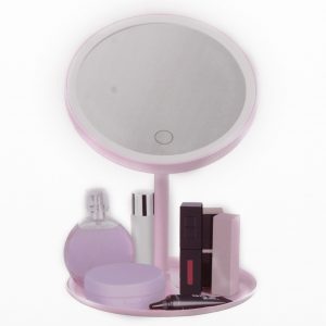 LED Mirror with storage tray